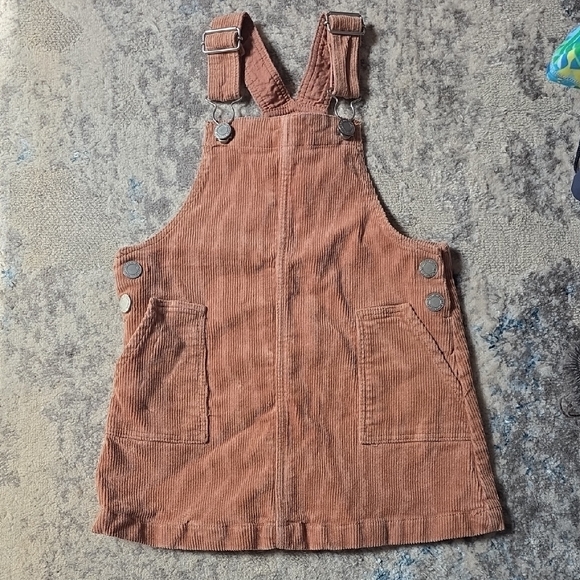 H&M Toddler 2T Corduroy Skirtall Brown Fall Winter Neutrals Boho‎ - Picture 1 of 4